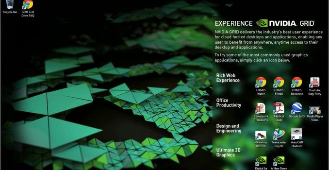 NVIDIA GRID Update: NVIDIA Launches GRID Test Drive for VDI Desktops