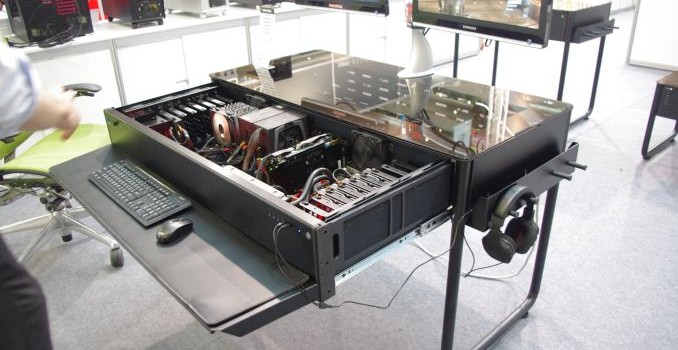 Computex 2014: Lian Li’s DK-02X Chassis That Is Also a Desk