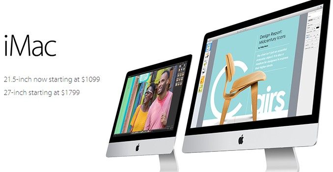 Apple Introduces New Entry Level iMac Priced at $1099
