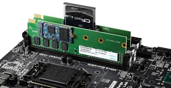 Combo SDIMM: Apacer adds SATA M.2 Storage to DRAM Modules