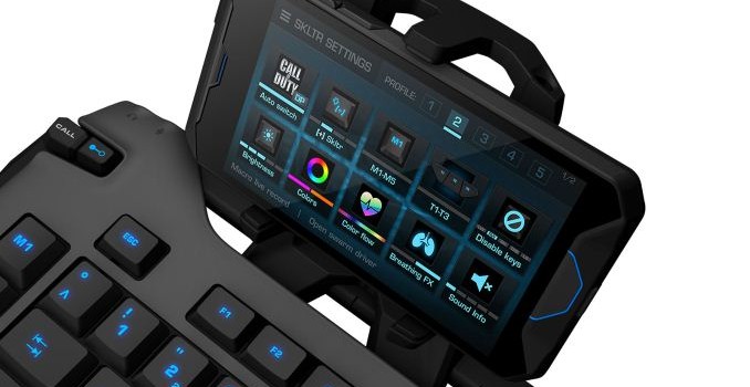 ROCCAT Integrates Keyboard and Smartphone: The Skeltr