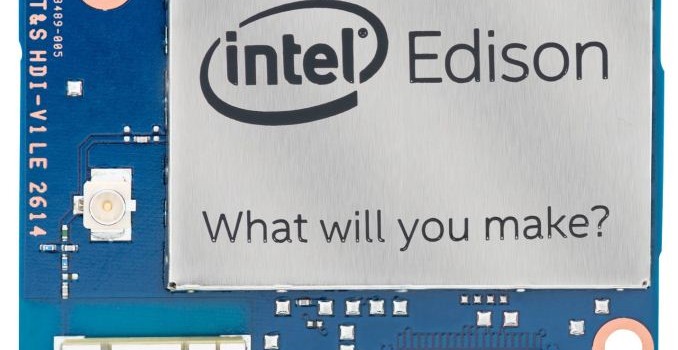 IDF 2014: Intel Edison Development Platform Now Shipping