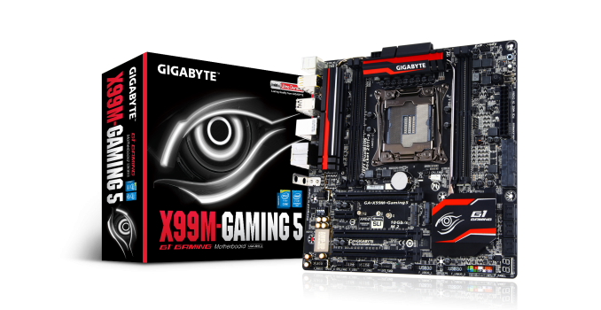 GIGABYTE Launches X99M-Gaming 5: Micro-ATX for Haswell-E