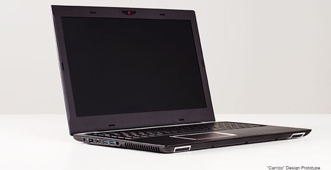 AMD Demonstrates Working Carrizo Laptop Prototype