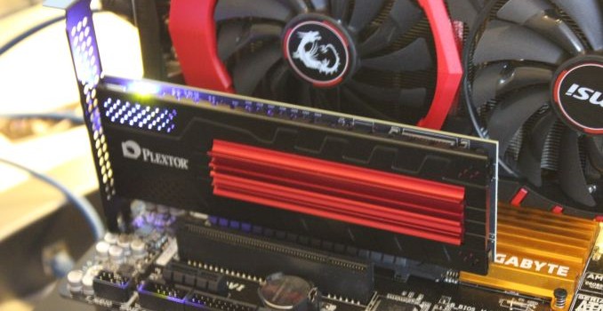 Plextor Releases M6e Black Edition PCIe SSD, Shows Off Upcoming M7e PCIe SSD & TLC SSD