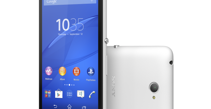 Sony Announces the Xperia E4