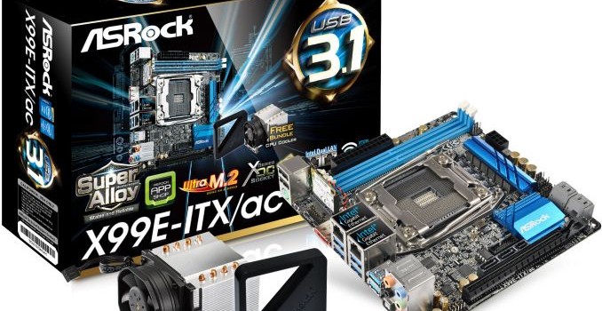ASRock to Debut mini-ITX Haswell-E at CeBIT: X99E-ITX/ac with USB 3.1
