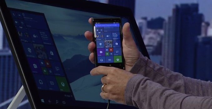 Microsoft Shows Off Continuum For Windows 10 Phones