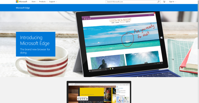 Examining Microsoft Edge Browser Performance