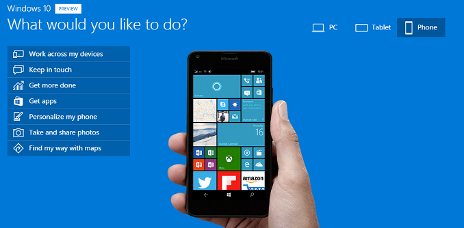 Windows 10 Mobile One Step Closer to Release: Build 10536 Released To Insiders
