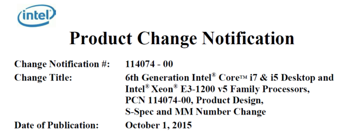 Software Guard Extensions on Specific Skylake CPUs Only