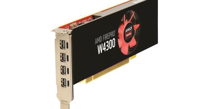 AMD Announces FirePro W4300: Low Profile FirePro