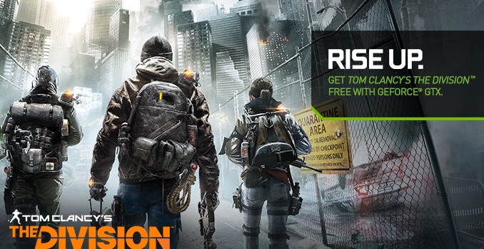 NVIDIA Announces Tom Clancy’s The Division Game Bundle for GeForce Video Cards