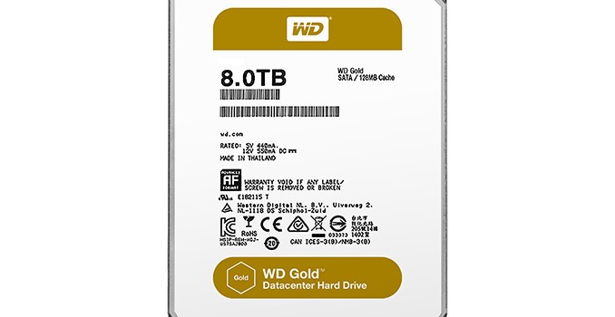 Western Digital Introduces WD Gold HDDs for Datacenters