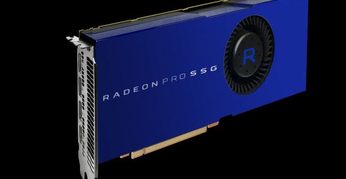 Updated: AMD Announces Radeon Pro SSG: Fiji With M.2 SSDs On-Board