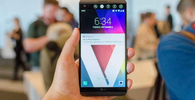 Hands On With the LG V20