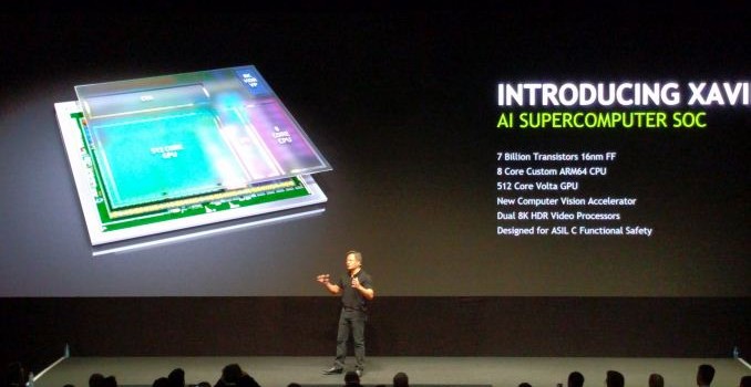 NVIDIA Teases Xavier, a High-Performance ARM SoC for Drive PX & AI