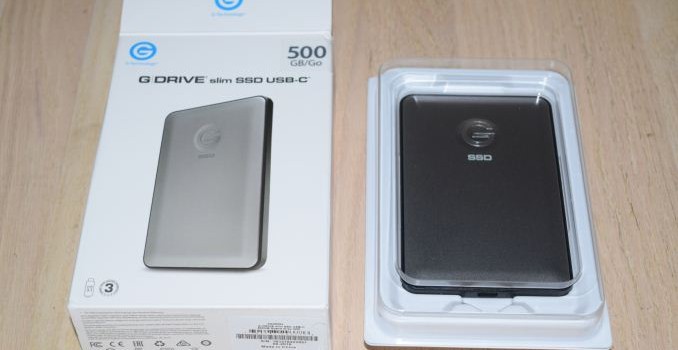 G-Technology G-DRIVE slim SSD USB-C 500GB External SSD Capsule Review