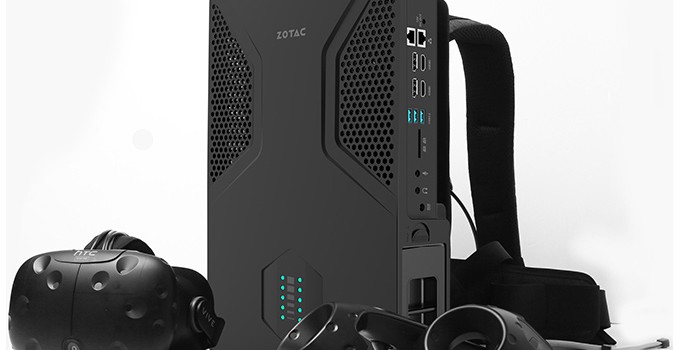 ZOTAC Announces VR GO Backpack PC with GeForce GTX 1070