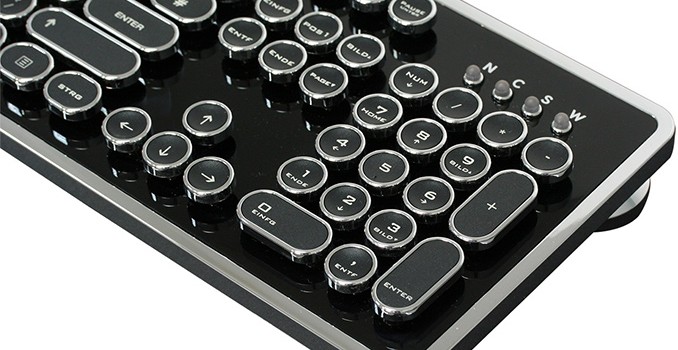Nanoxia Ncore Retro: Mechanical, Water Resistant, 'Warehouse 13' Style Keyboard