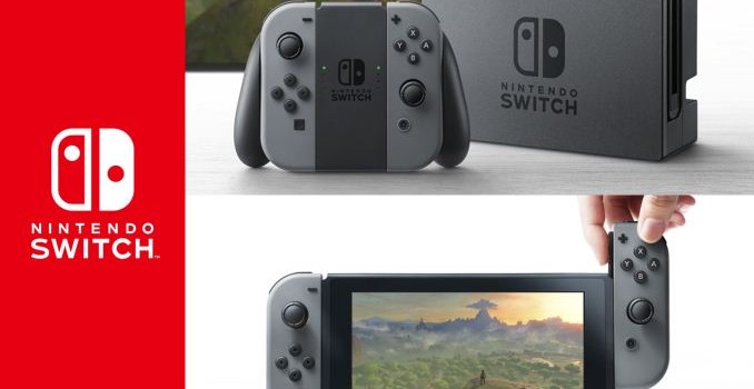 Nintendo Switch Hardware Launch Details - 32GB w/Expandable Storage, 6.2” 720p Screen, 2.5 to 6.5 Hour Battery Life