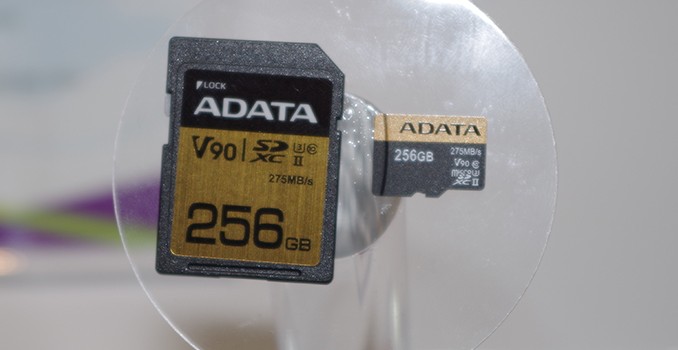 ADATA Demonstrates 256 GB microSDXC Card