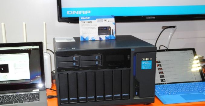 QNAP at CES 2017 - Thunderbolt 3 and Xeon D NAS Units, Residential Gateways, and More