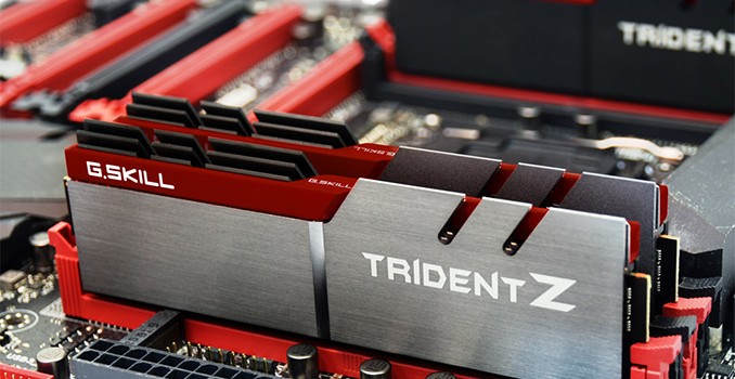G.Skill Announces Trident Z DDR4 DIMMs for Kaby Lake CPUs