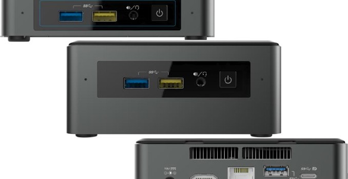 Intel Officially Launches Baby Canyon NUCs with Kaby Lake: Thunderbolt Makes a Re-entry