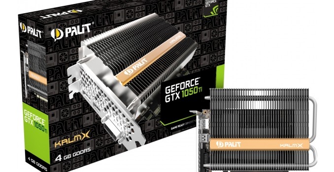 Palit Announces KalmX: A Passively-Cooled GeForce GTX 1050 Ti Graphics Card