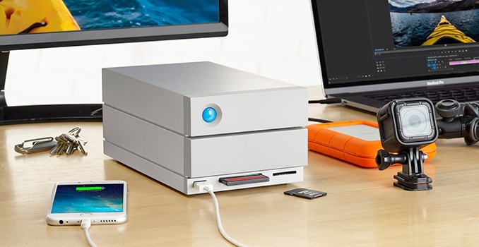 LaCie Announces 2big Dock: 2-Bay TB3 DAS with Card Reader, USB-A and DisplayPort