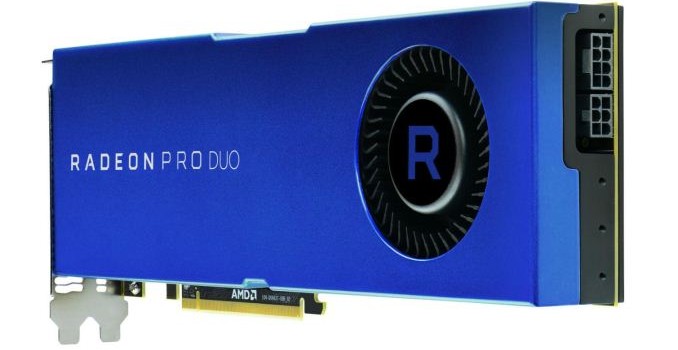 AMD Announces Radeon Pro Duo (Polaris) - Double Polaris for Content Creation