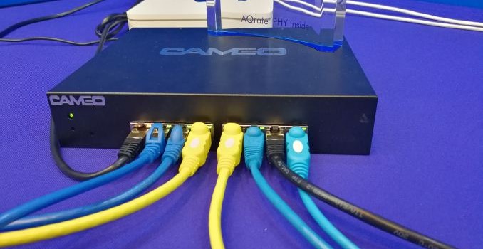Lower Cost 10GBase-T Switches Coming: 4, 5 and 8-port Aquantia Solutions at ~$30/Port