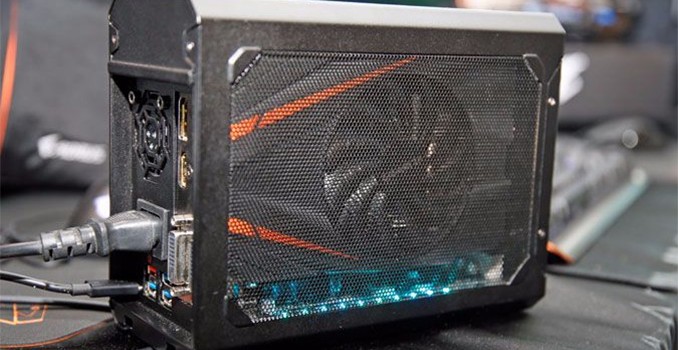 Aorus Announces the GTX 1070 Gaming Box eGFX Adapter