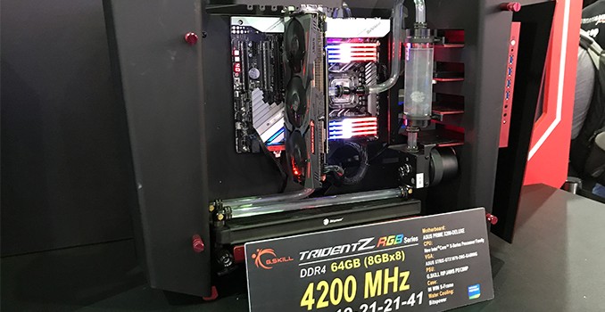 DRAM and Motherboard Makers Demonstrate Quad-Channel DDR4-4000+ Operation