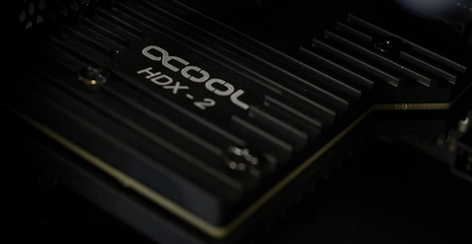 Alphacool Releases Two New SSD Coolers: Passive HDX-2 and Watercooled HDX-3