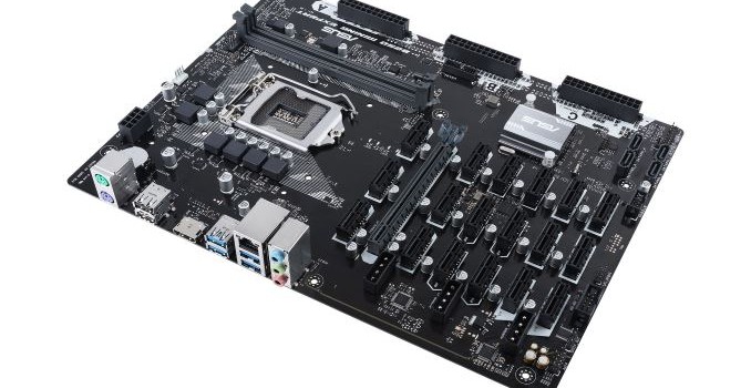 ASUS Announces B250 Expert Mining Motherboard: 19 Expansions Slots