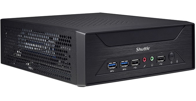 Shuttle Squeezes Desktop Graphics Card into a 3-Liter XH110G SFF PC Barebones