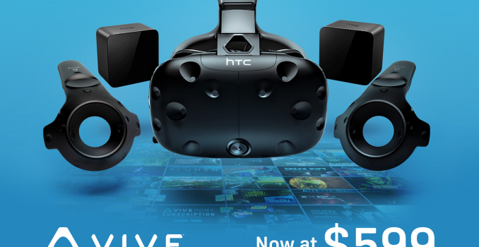 HTC Permanently Cuts Price of Vive to $599