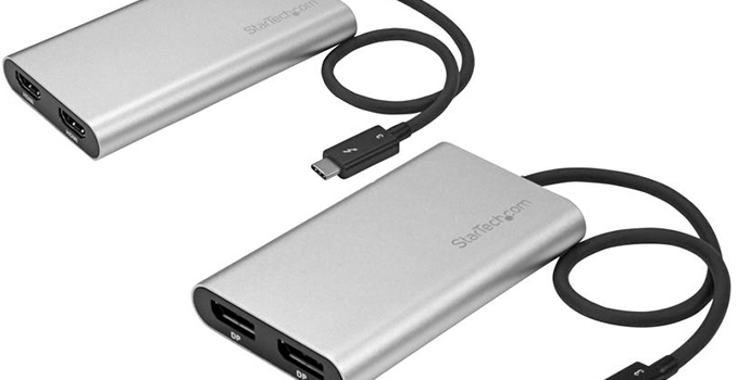 StarTech's Thunderbolt 3 to Dual 4Kp60 Display Adapters Now Available
