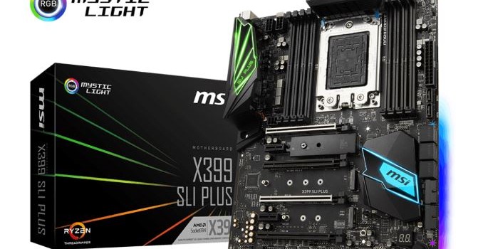 MSI Announces the X399 SLI Plus: Budget Threadripper