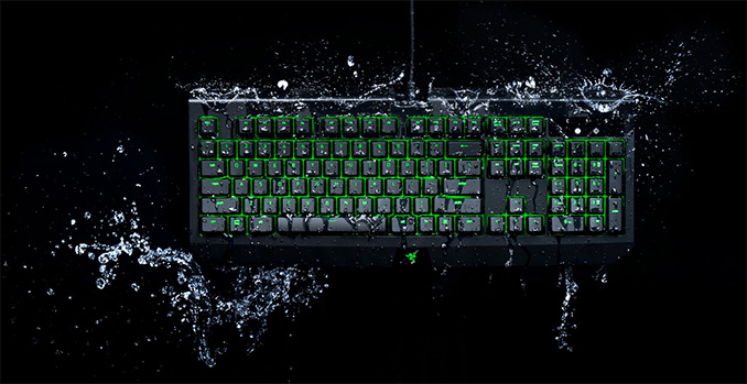 Razer Announces BlackWidow Ultimate Keyboard: IP54 Dust & Splash Resistant Mechanical Keyboard