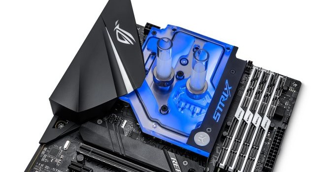 EKWB Releases Its First X470 Series Monoblock for ASUS ROG Strix X470-F Gaming
