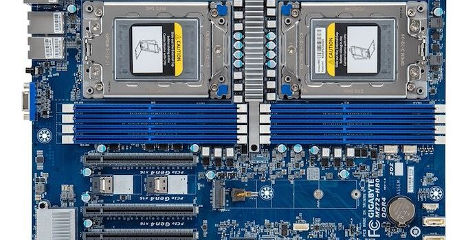 Computex 2021: GIGABYTE Server Updates MZ72-HB0 For Dual Socket 3rd Gen EPYC