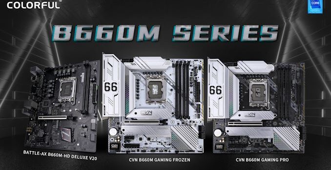 CES 2022: Colorful Announces Three Micro-ATX B660 Motherboards