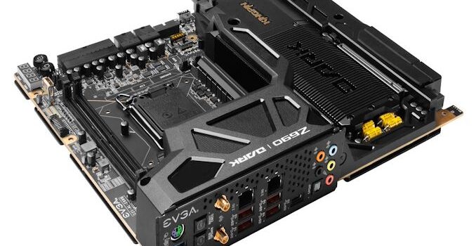 EVGA Unleashes Z690 Dark K|NGP|N Edition Motherboard: Alder Lake Goes Extreme