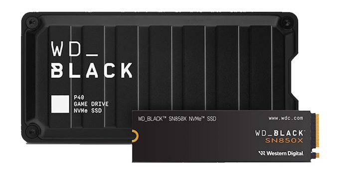 Western Digital Announces WD_BLACK SN850X NVMe and P40 Game Drive SSDs