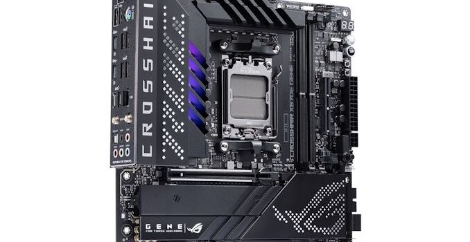 ASUS Unveils Crosshair X670E Gene, Premium Micro-ATX AM5 Motherboard for Ryzen 7000