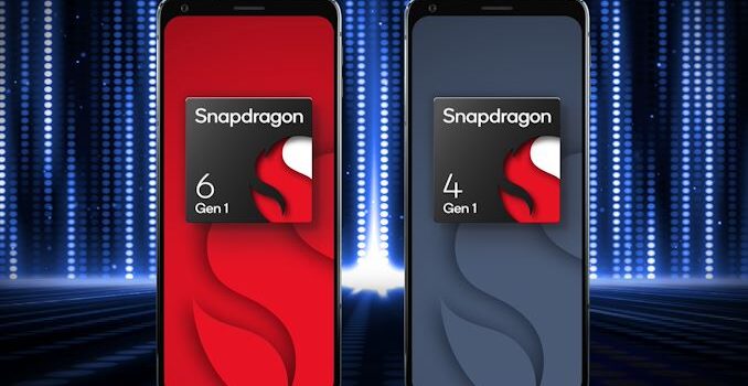 Qualcomm Unveils Snapdragon 6 Gen 1 and 4 Gen 1 SoCs: Updating Mid-Range and Entry-Level Phones