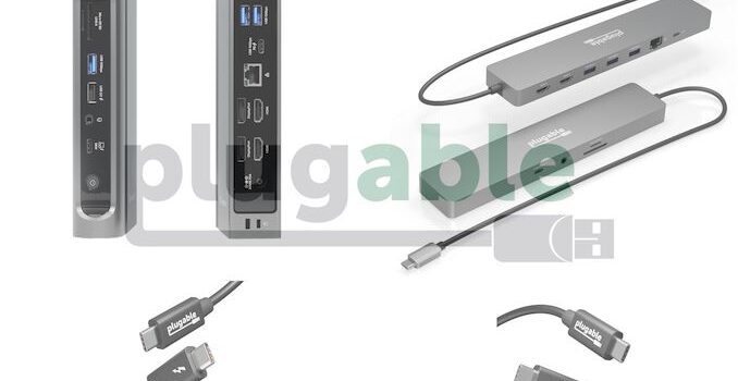 CES 2023: Plugable Introduces New Flagship Thunderbolt 4 Dock and USB-C Hub